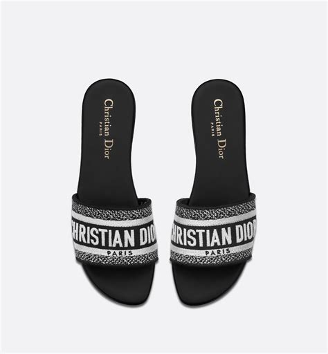 are dior dway slides comfortable|christian dior sway slides.